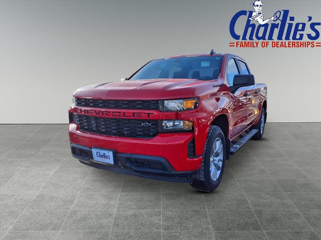 Certified 2021 Chevrolet Silverado 1500 Custom Truck Crew Cab