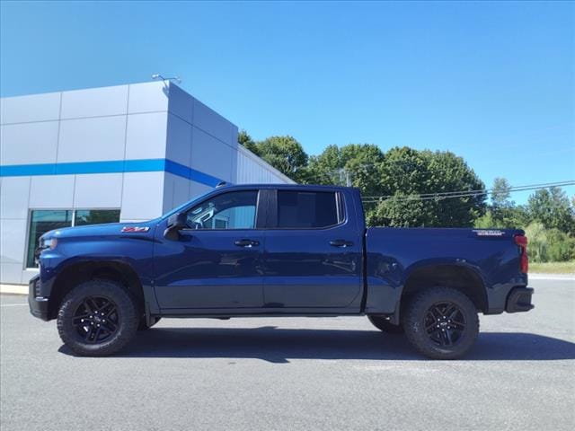 Certified 2021 Chevrolet Silverado 1500 LT Trail Boss with VIN 3GCPYFED0MG390847 for sale in Winthrop, ME