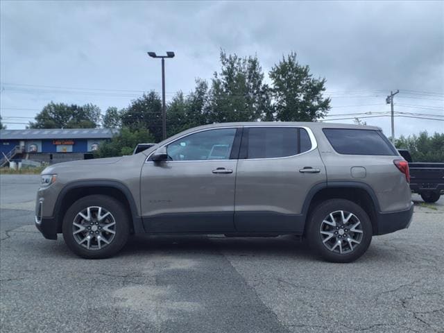 Certified 2023 GMC Acadia SLE with VIN 1GKKNRL49PZ137848 for sale in Winthrop, ME