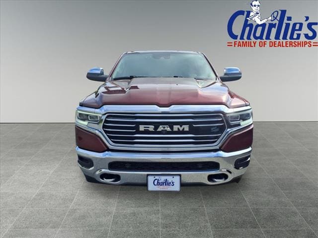 Used 2021 RAM Ram 1500 Pickup Longhorn with VIN 1C6SRFKM6MN678642 for sale in Winthrop, ME