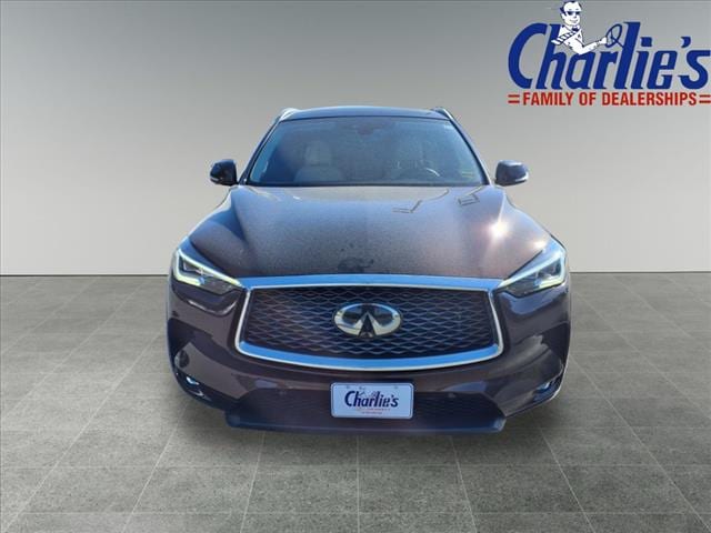 Used 2020 INFINITI QX50 Sensory with VIN 3PCAJ5M30LF104058 for sale in Winthrop, ME