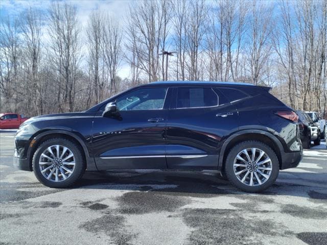 Certified 2022 Chevrolet Blazer Premier with VIN 3GNKBLRS2NS192666 for sale in Winthrop, ME