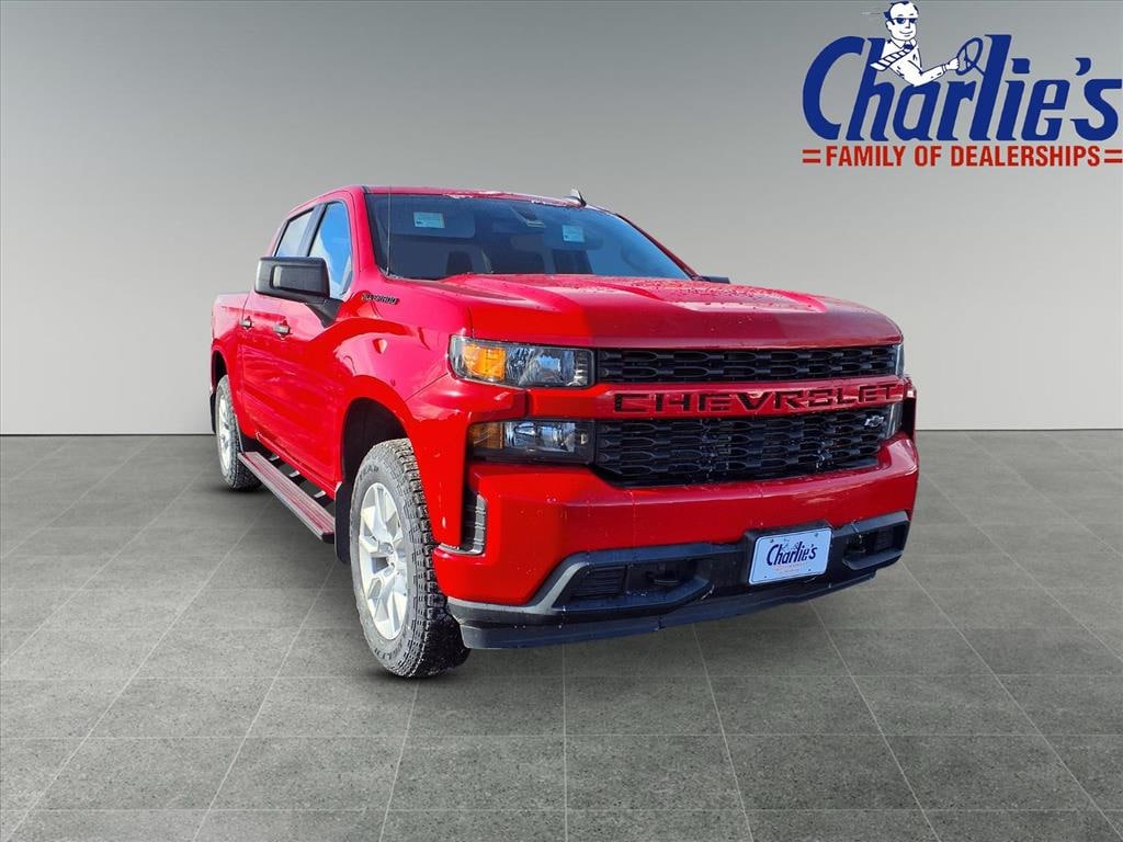 Certified 2021 Chevrolet Silverado 1500 Custom Truck Crew Cab