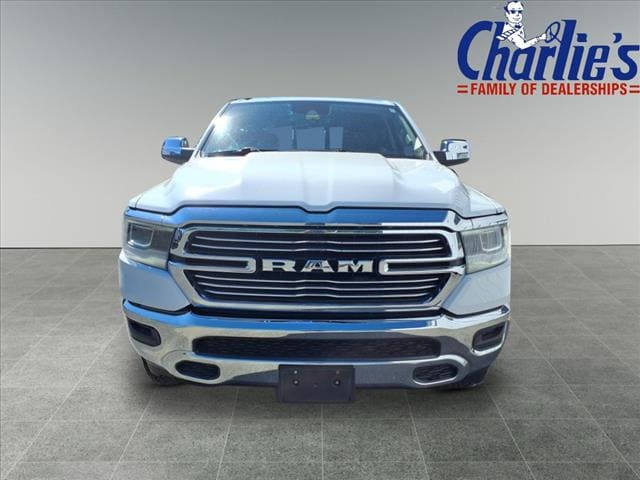 Used 2021 RAM Ram 1500 Pickup Laramie with VIN 1C6SRFJT1MN695616 for sale in Winthrop, ME