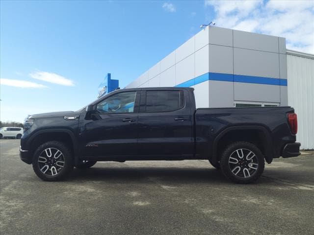 Certified 2024 GMC Sierra 1500 AT4 with VIN 1GTUUEE84RZ297090 for sale in Winthrop, ME