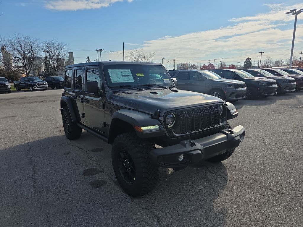 New 2026 Jeep Wrangler 4-DOOR WILLYS Sport Utility