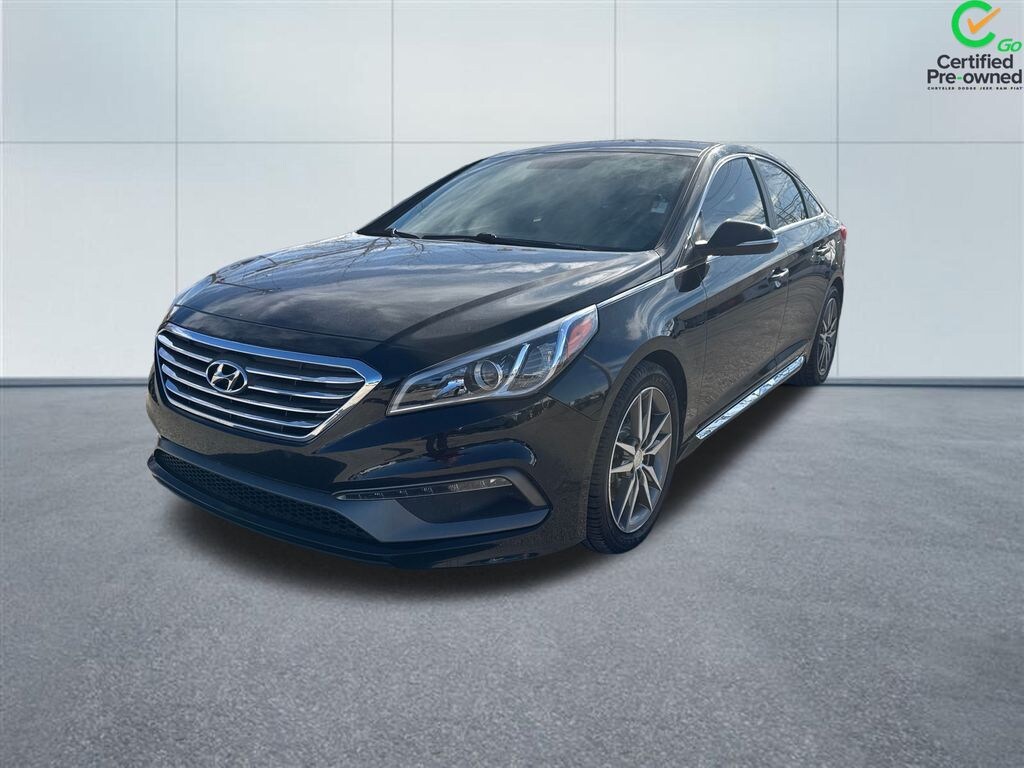 Certified 2017 Hyundai Sonata Sport 2.0T w/Black Sedan