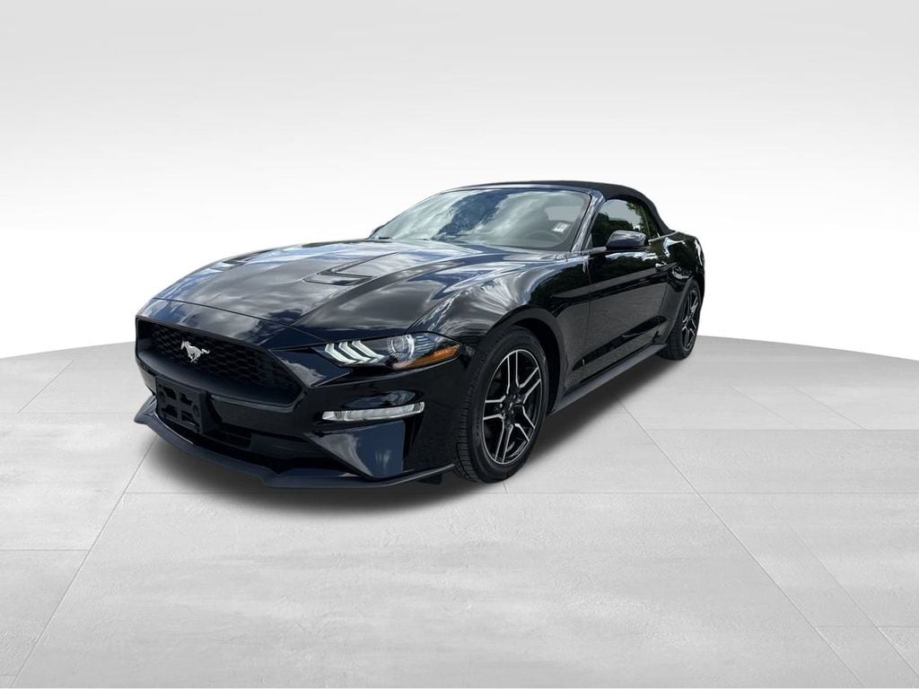 Certified 2018 Ford Mustang EcoBoost Premium with VIN 1FATP8UH9J5135950 for sale in Maumee, OH