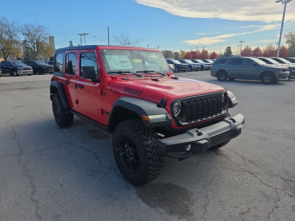 New 2026 Jeep Wrangler 4-DOOR WILLYS Sport Utility