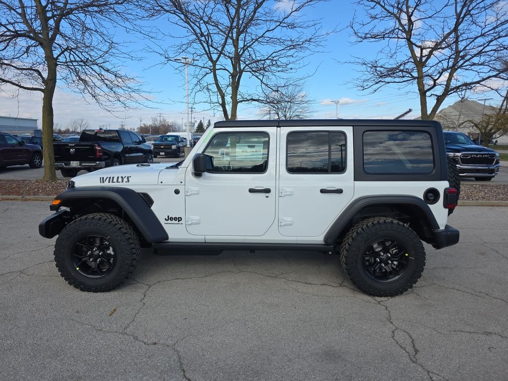 New 2026 Jeep Wrangler 4-DOOR WILLYS Sport Utility