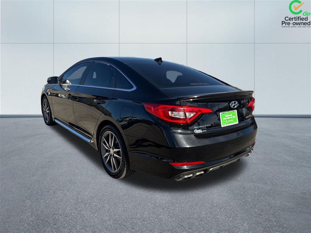 Certified 2017 Hyundai Sonata Sport 2.0T w/Black Sedan