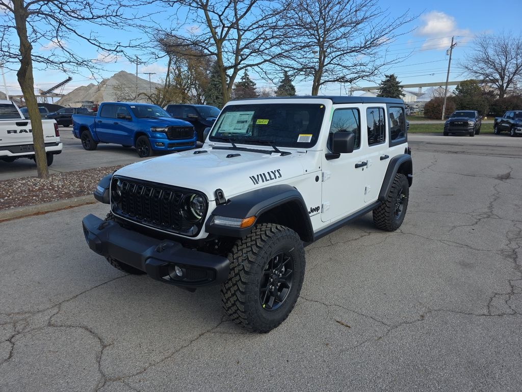 New 2026 Jeep Wrangler 4-DOOR WILLYS Sport Utility