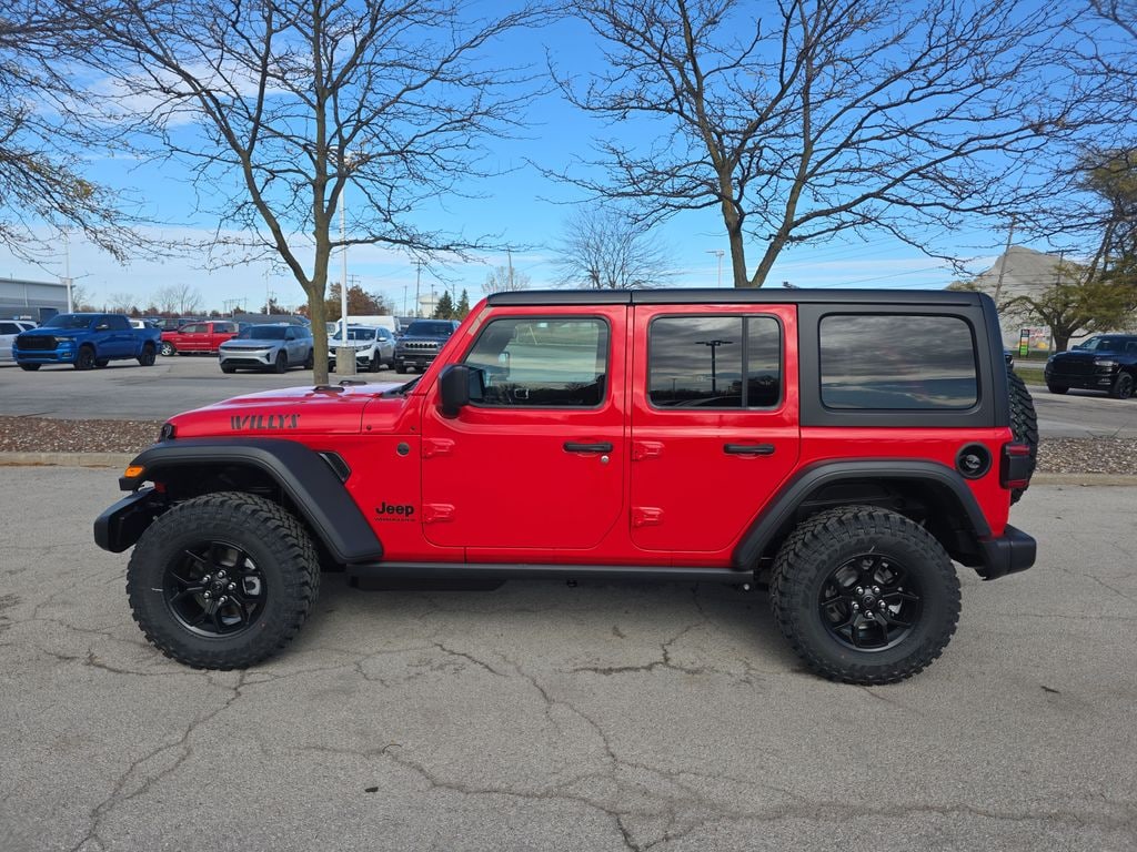 New 2026 Jeep Wrangler 4-DOOR WILLYS Sport Utility