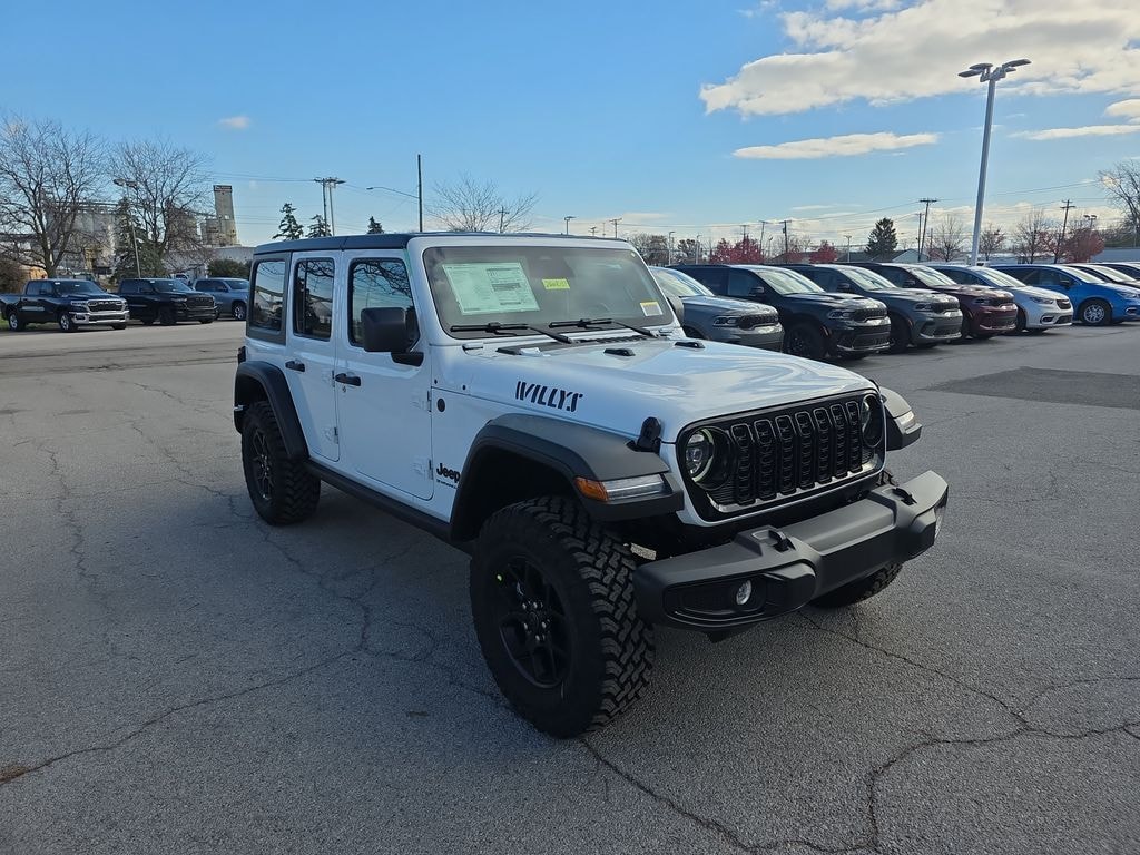 New 2026 Jeep Wrangler 4-DOOR WILLYS Sport Utility