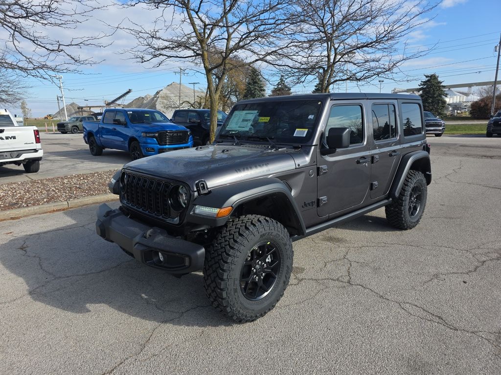 New 2026 Jeep Wrangler 4-DOOR WILLYS Sport Utility