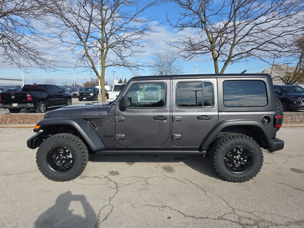 New 2026 Jeep Wrangler 4-DOOR WILLYS Sport Utility