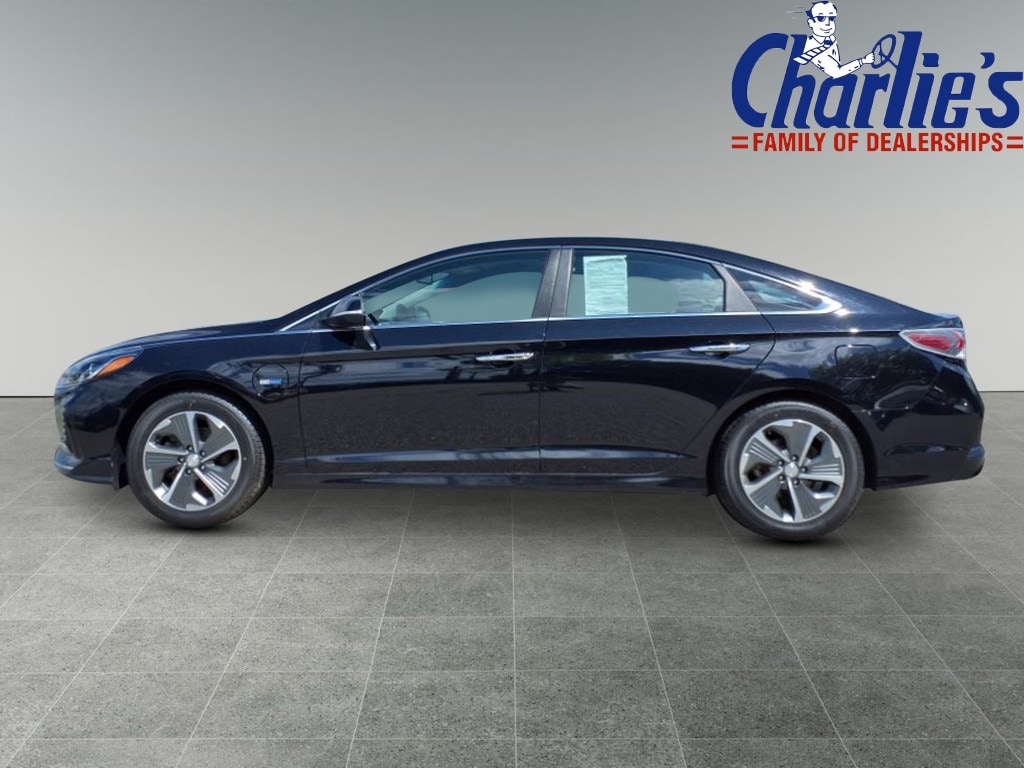 Used 2019 Hyundai Sonata Plug-in Hybrid Base with VIN KMHE14L27KA093390 for sale in Augusta, ME