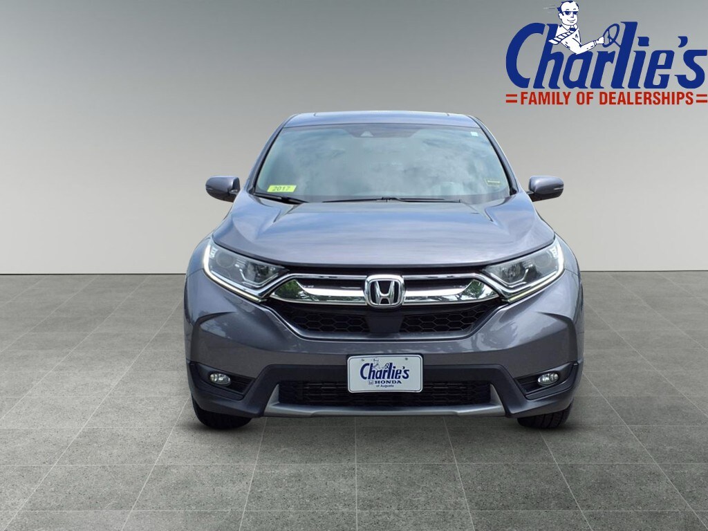 Used 2017 Honda CR-V EX-L with VIN 5J6RW2H88HL006757 for sale in Augusta, ME