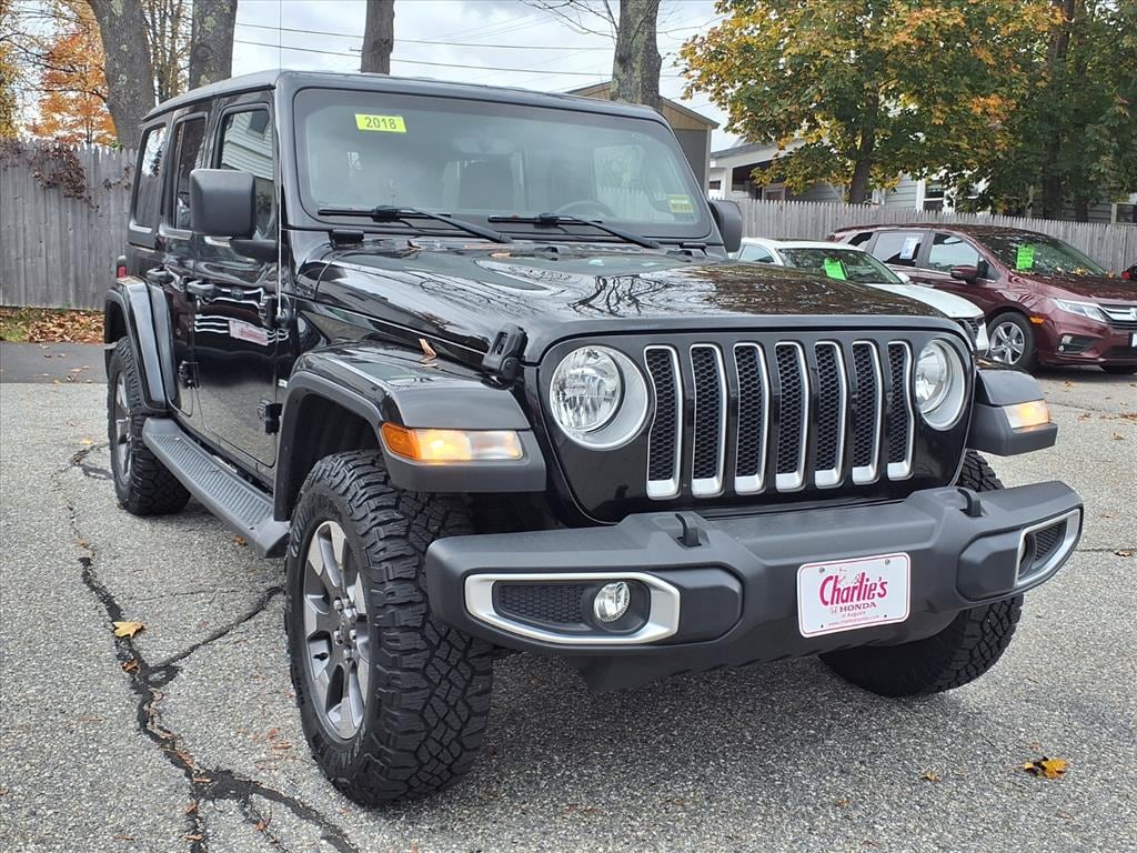 Used 2018 Jeep Wrangler Unlimited Sahara 4x4 SUV