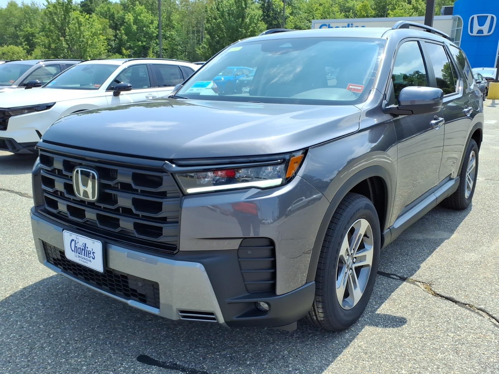 Gray (Modern Steel) 2026 Honda Pilot SUV / Crossover All-Wheel Drive Automatic