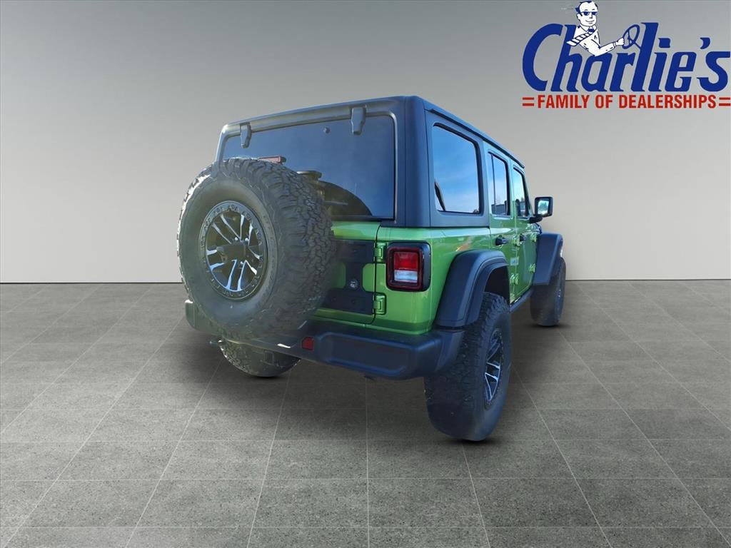 New 2025 Jeep Wrangler 4-DOOR WILLYS Sport Utility