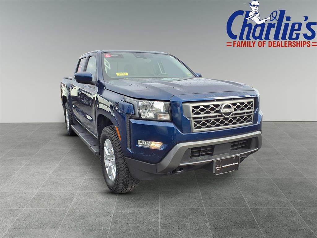 Certified 2022 Nissan Frontier SV 4x4 SV Crew Cab 5 ft. SB