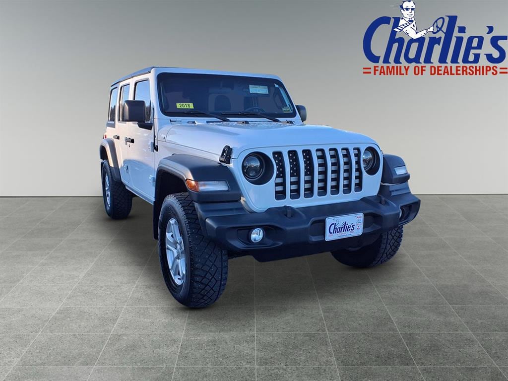 Used 2018 Jeep Wrangler Unlimited Unlimited Sport 4x4 4x4 Sport S SUV (midyear release)