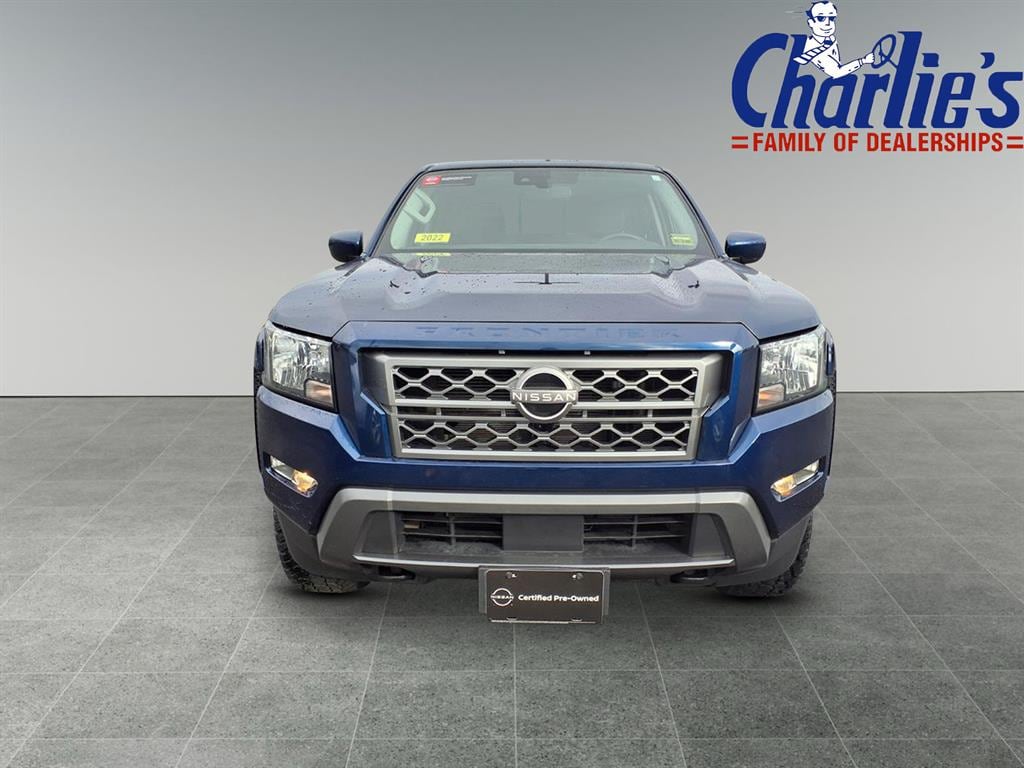 Certified 2022 Nissan Frontier SV 4x4 SV Crew Cab 5 ft. SB