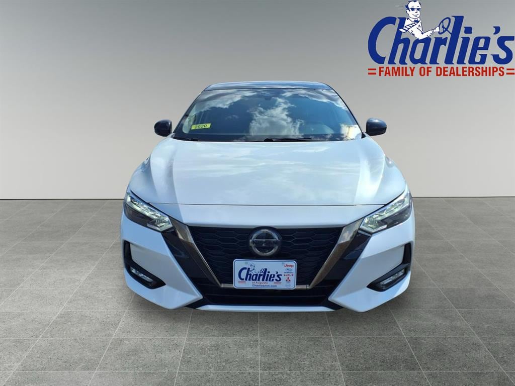 Used 2020 Nissan Sentra SR with VIN 3N1AB8DV6LY217102 for sale in Augusta, ME