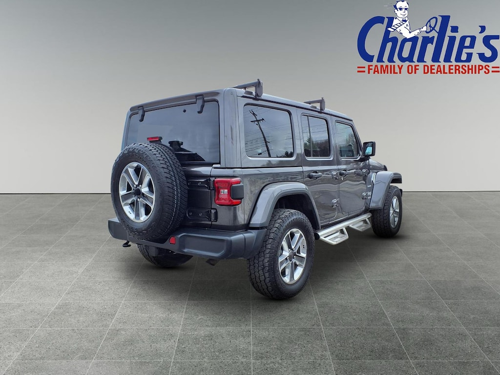 Used 2019 Jeep Wrangler Unlimited Sahara 4x4 SUV