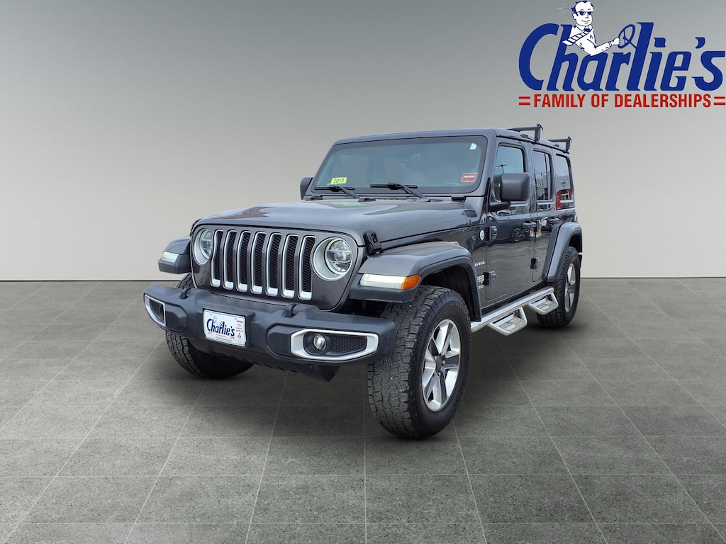 Used 2019 Jeep Wrangler Unlimited Sahara 4x4 SUV