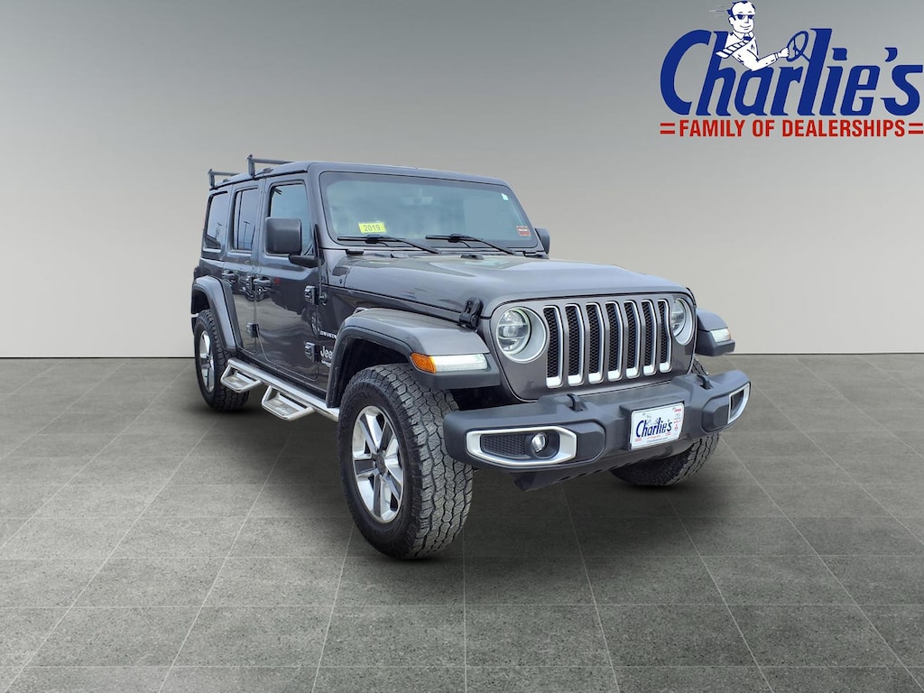 Used 2019 Jeep Wrangler Unlimited Sahara 4x4 SUV
