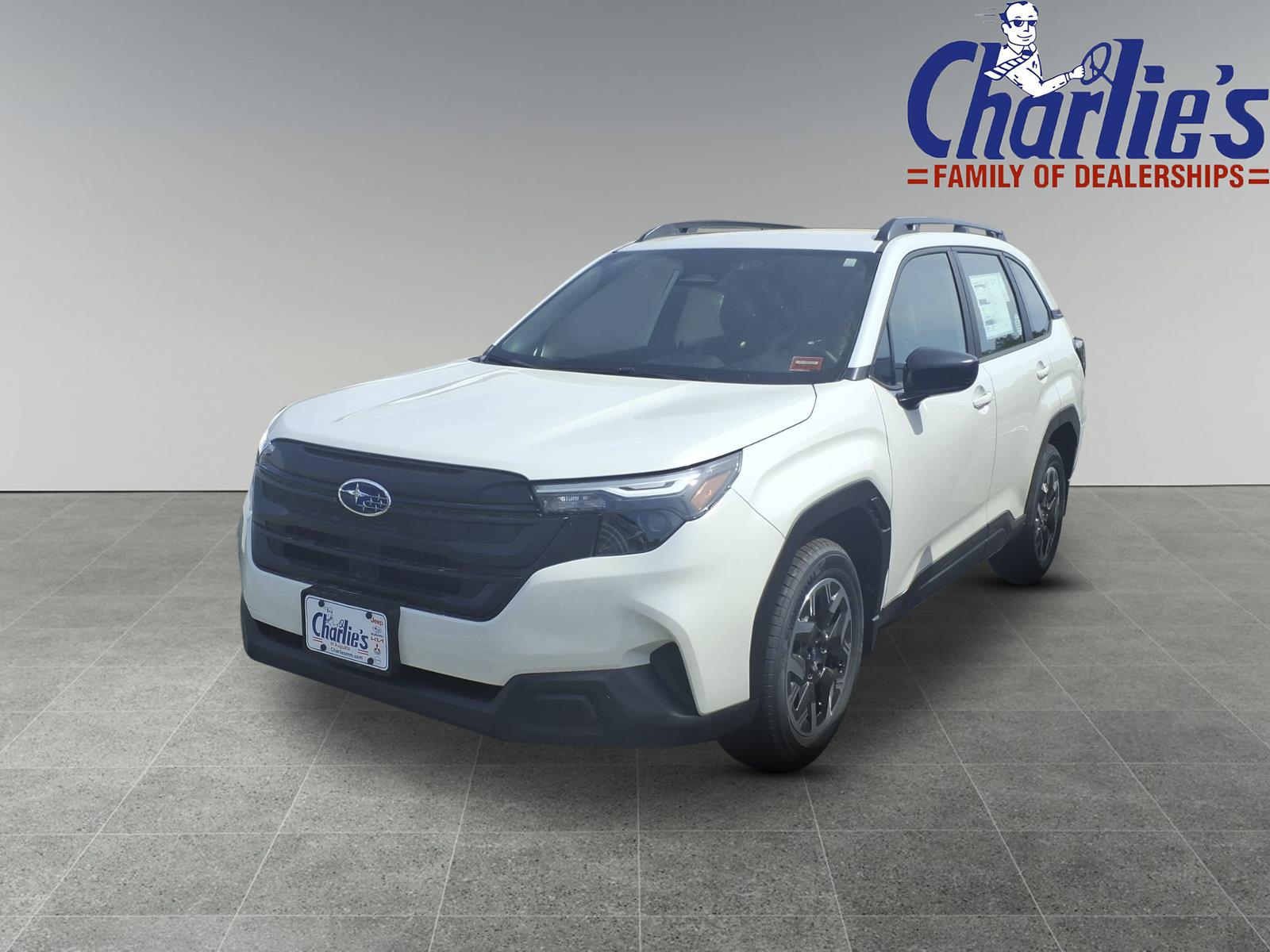 Crystal White Pearl 2026 Subaru Forester Crossover AWD SUV / Crossover All-Wheel Drive Continuously Variable Transmission