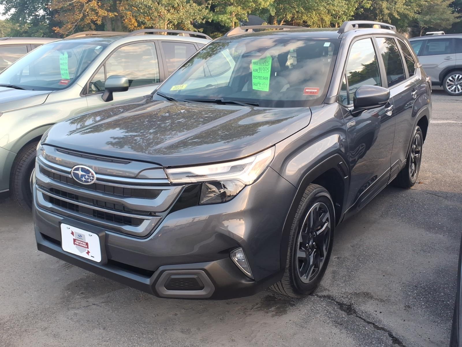 Magnetite Gray 2025 Subaru Forester Hybrid SUV / Crossover All-Wheel Drive