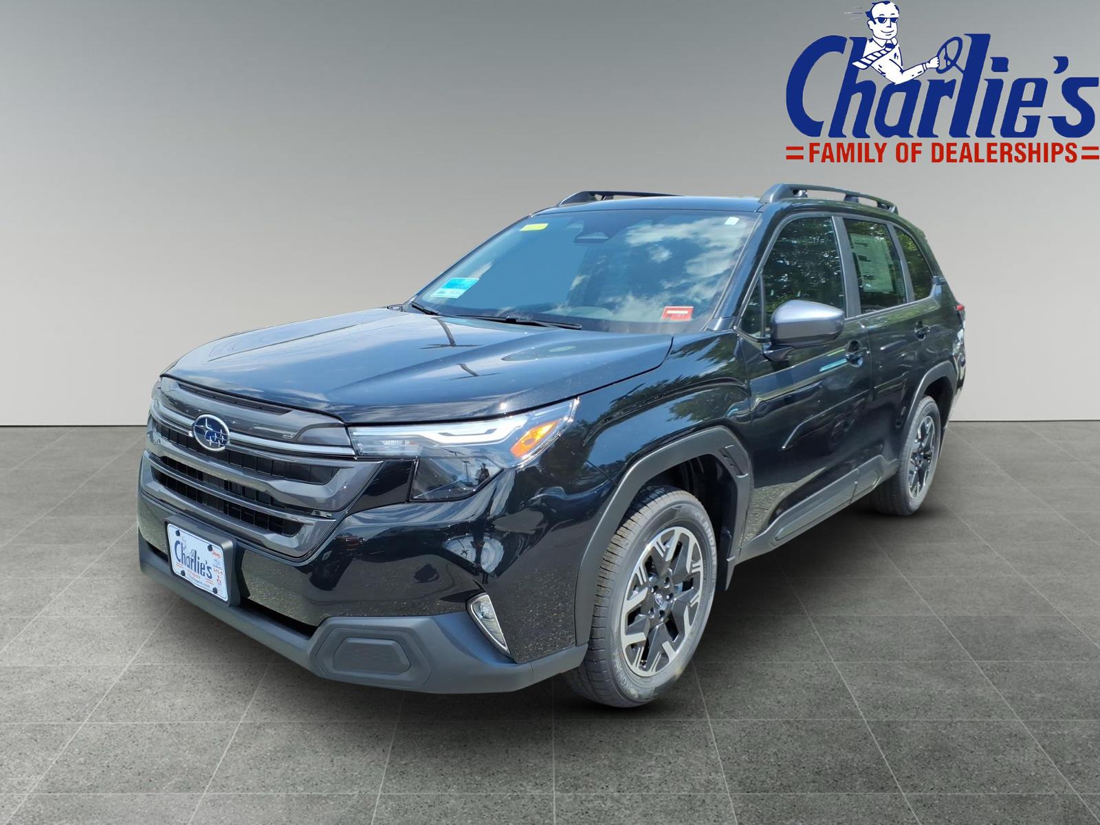 Crystal Black Silica 2026 Subaru Forester SUV / Crossover All-Wheel Drive Continuously Variable Transmission