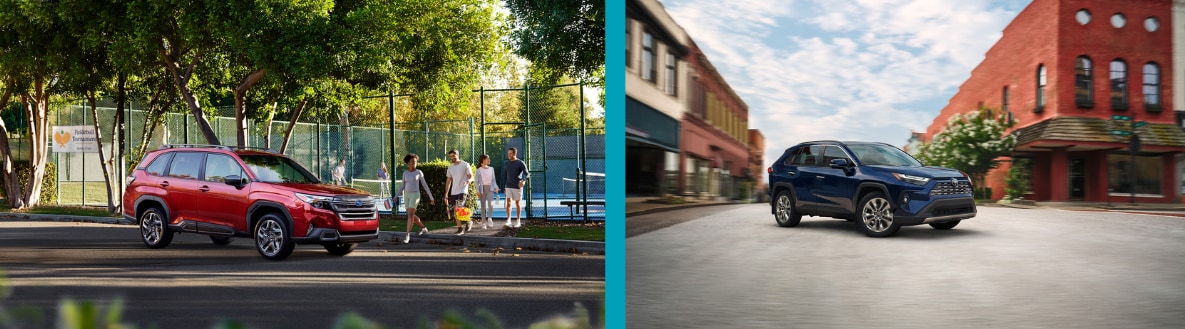 New Subaru Forester vs. Toyota RAV4