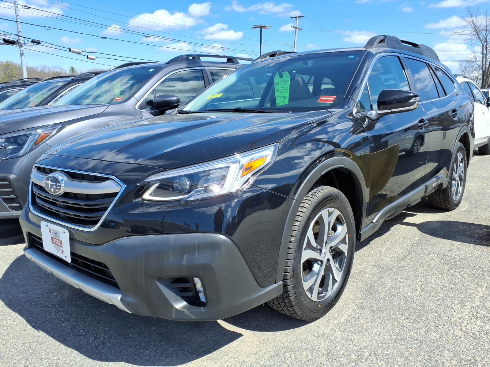 Crystal Black Silica 2022 Subaru Outback Limited Crossover AWD SUV / Crossover All-Wheel Drive Continuously Variable Transmission