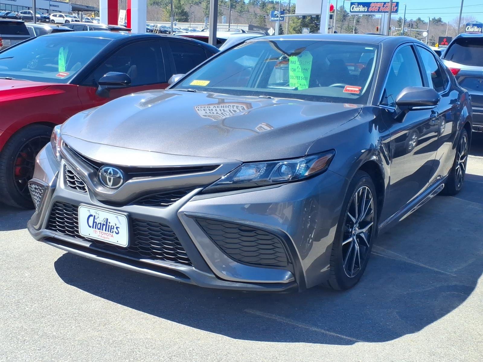Predawn Gray MI 2023 Toyota Camry SE AWD Sedan All-Wheel Drive 8-Speed Automatic