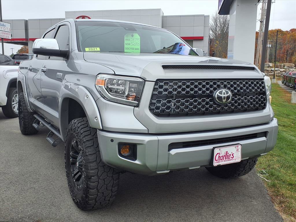 Used 2021 Toyota Tundra Platinum 5.7L V8 Truck CrewMax