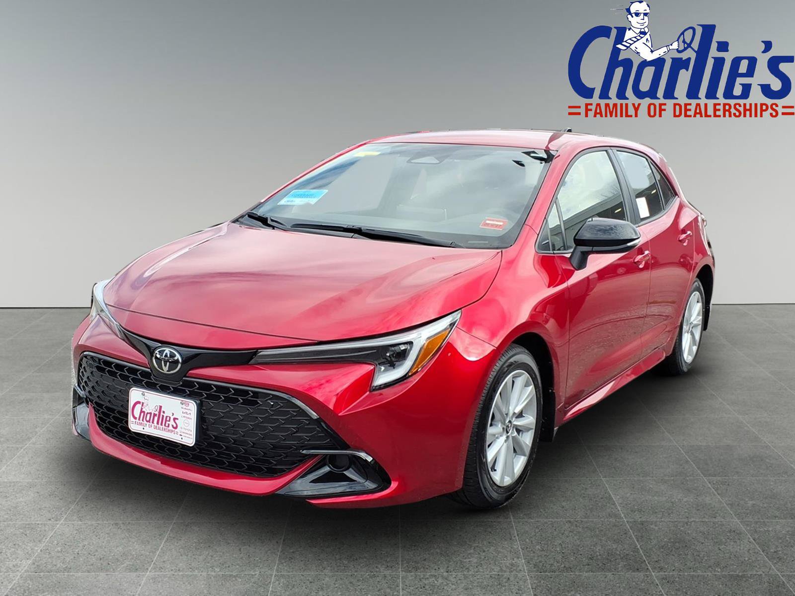 Finish Line Red 2027 Toyota Corolla Hatchback Hatchback Front-Wheel Drive Continuously Variable Transmission