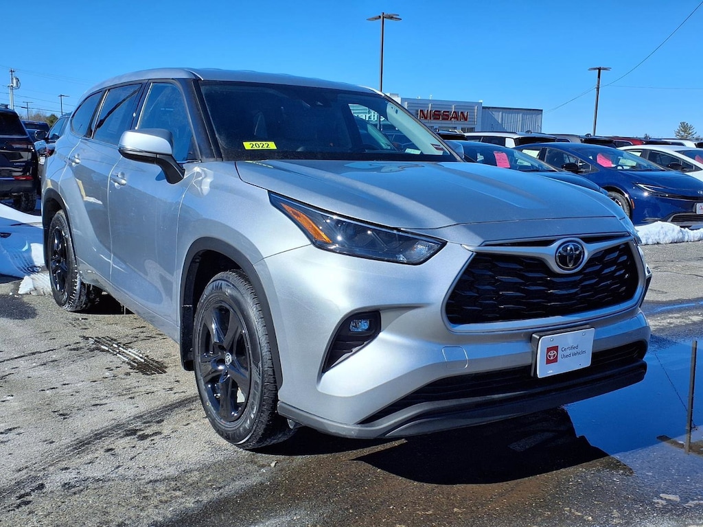 Certified 2022 Toyota Highlander LE SUV