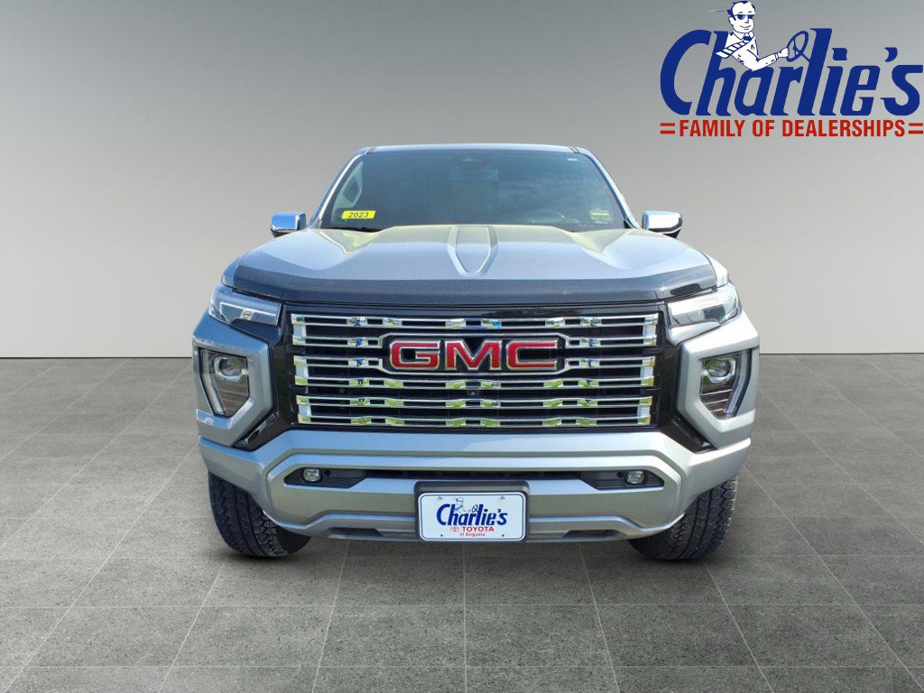 Used 2023 GMC Canyon Denali with VIN 1GTP6FEK1P1125006 for sale in Augusta, ME