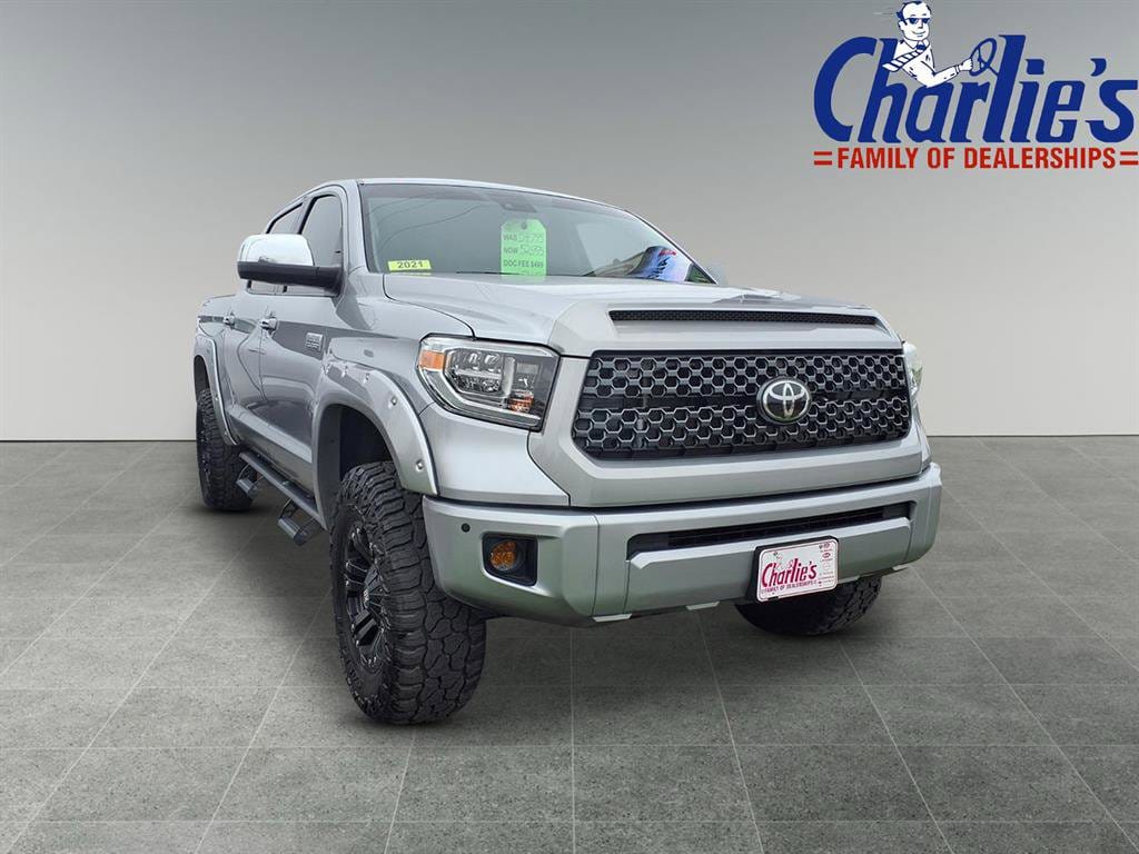 Used 2021 Toyota Tundra Platinum 5.7L V8 Truck CrewMax
