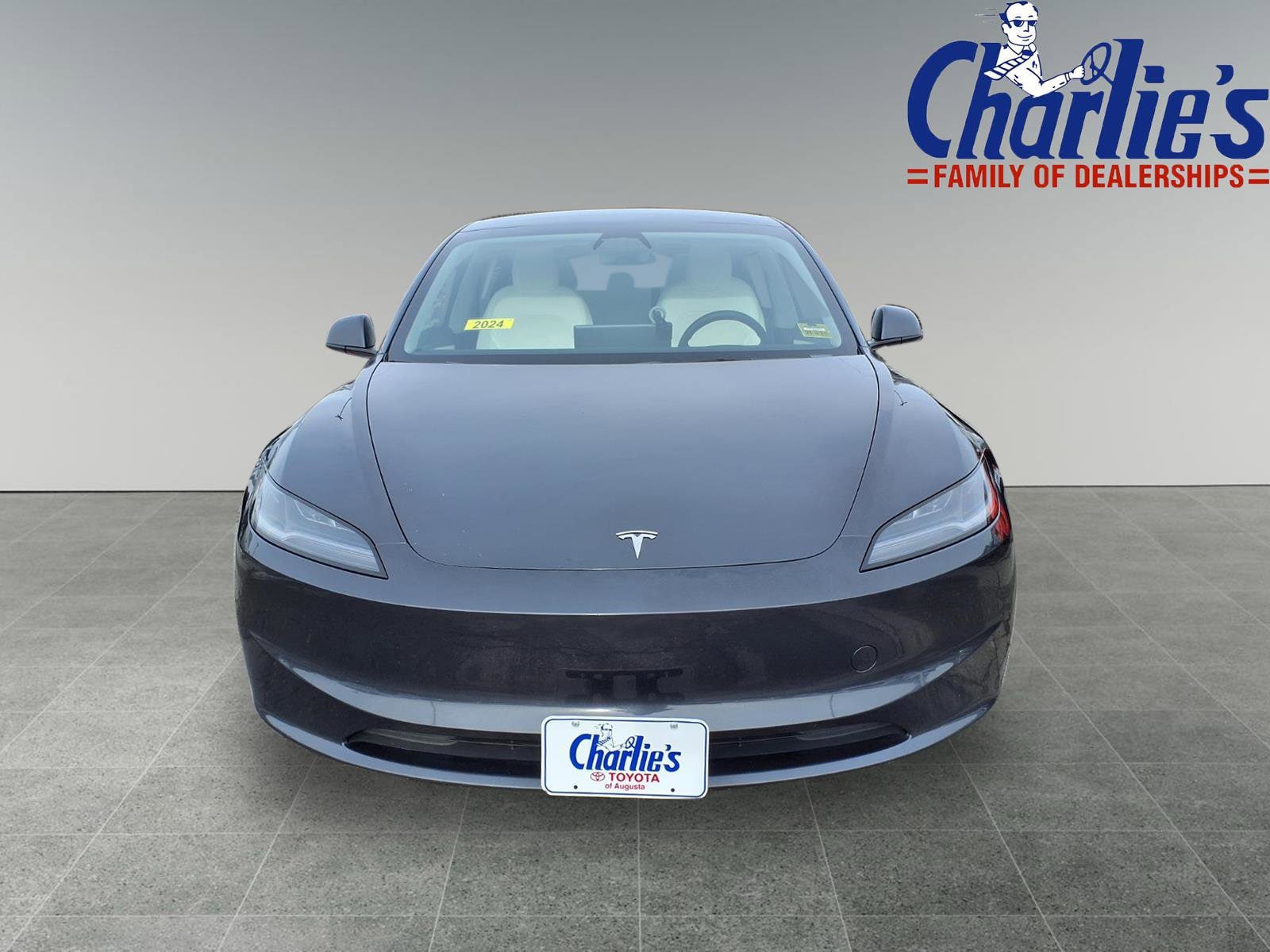 Used 2024 Tesla Model 3 Base with VIN 5YJ3E1EA5RF866801 for sale in Augusta, ME