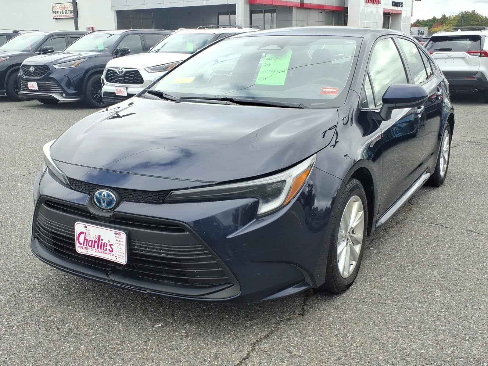 Blueprint 2024 Toyota Corolla Hybrid Sedan Front-Wheel Drive Automatic