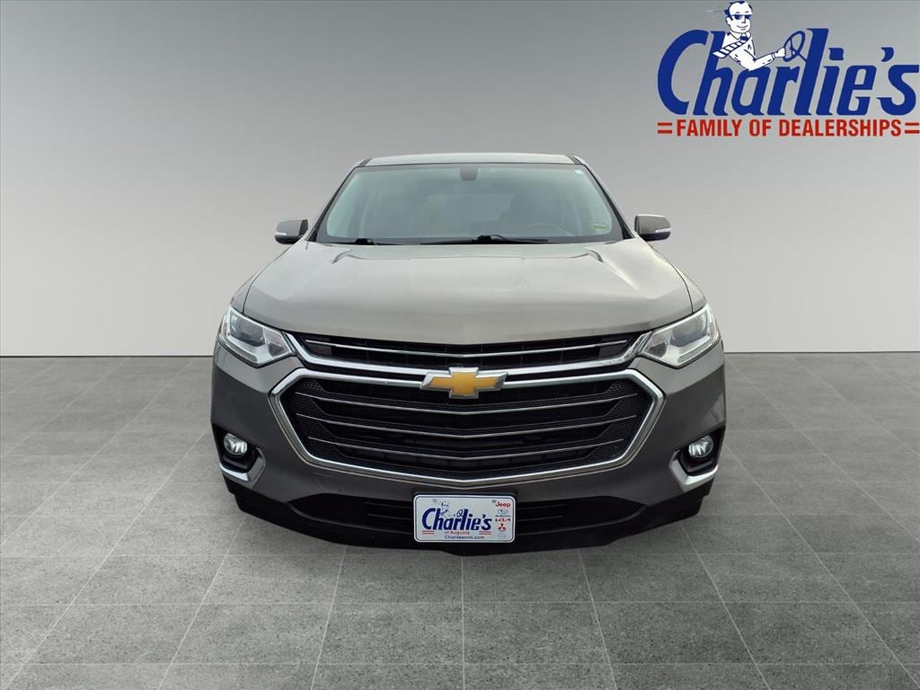 Used 2019 Chevrolet Traverse 1LT with VIN 1GNEVGKWXKJ167794 for sale in Winthrop, ME