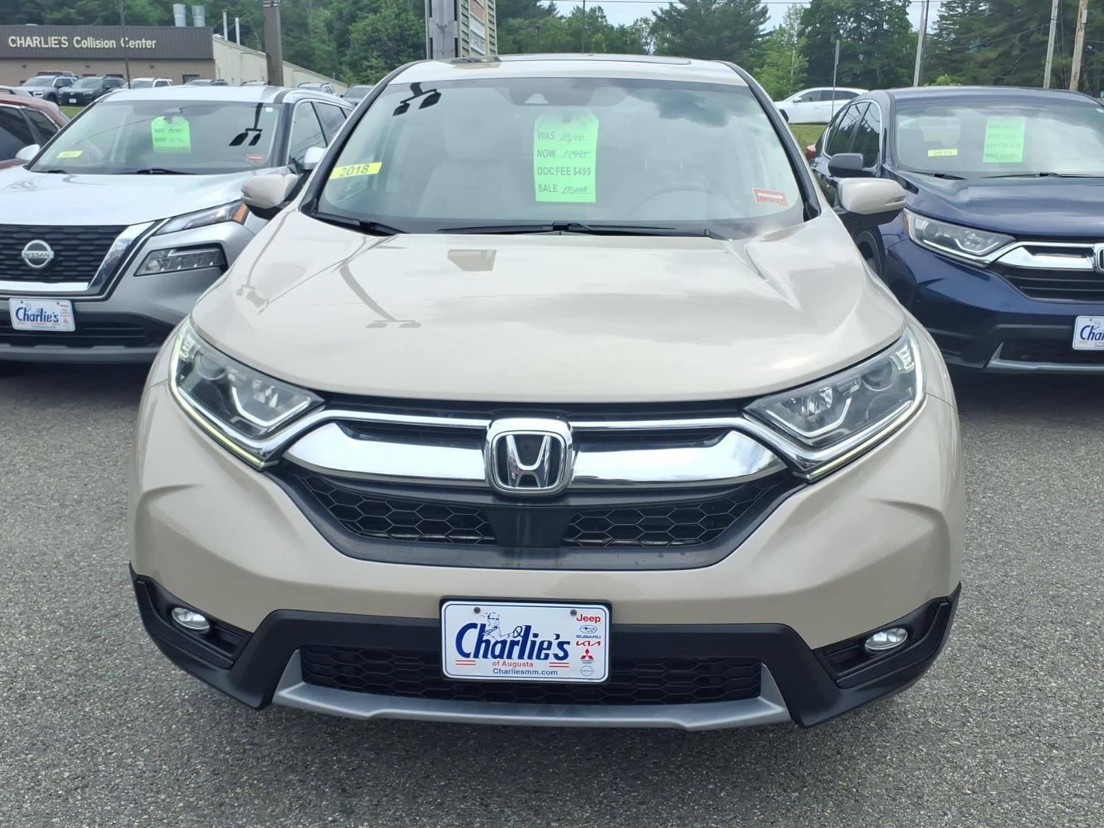 Used 2018 Honda CR-V EX with VIN 5J6RW2H58JL003983 for sale in Augusta, ME