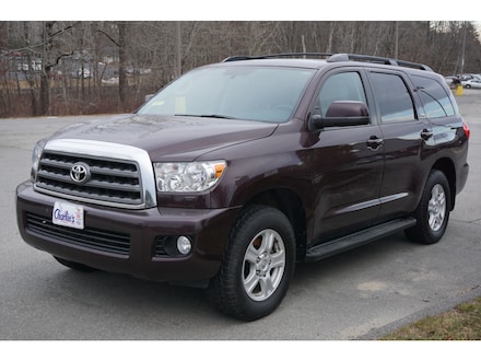 Featured Used 2017 Toyota Sequoia SR5 SUV for Sale near Waterville, ME