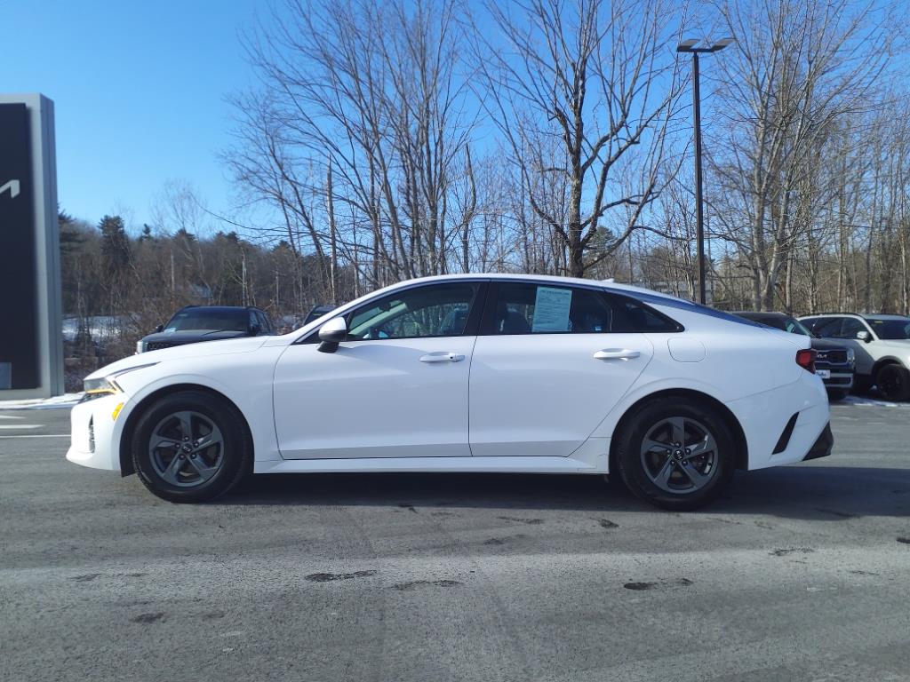 Used 2021 Kia K5 LXS with VIN 5XXG14J2XMG031683 for sale in Augusta, ME