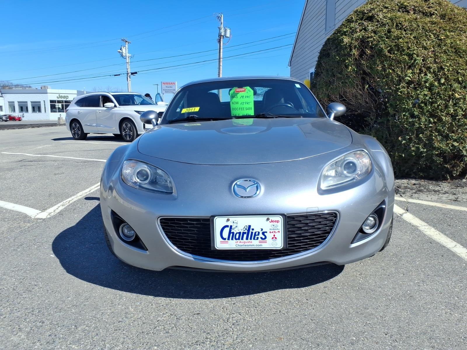 Used 2011 Mazda MX-5 Miata Touring Hard Top with VIN JM1NC2MF4B0217612 for sale in Winthrop, ME